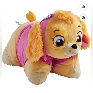 NEW Pillow Pets Nickelodeon Paw Patrol Skye Plush Chenille Throw Pillow